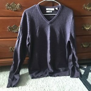 Calvin Klein v-neck sweater.